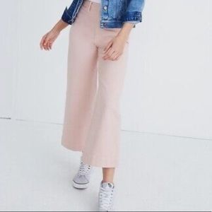 Madewell Emmett Wide Leg Crop Pant